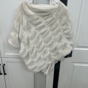 Fur poncho